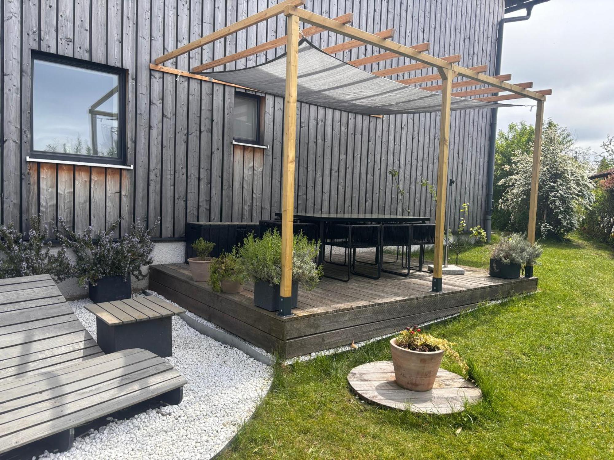 Moderne Ferienwohnungen Mit Designbad Petting Экстерьер фото